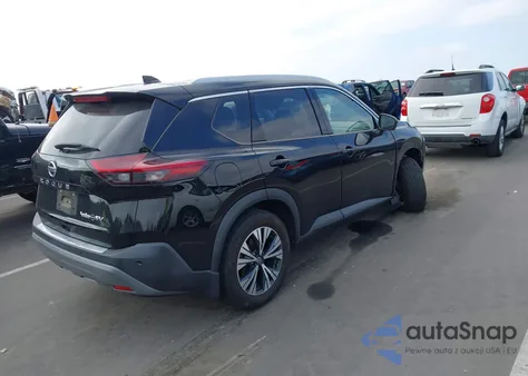 2021 Nissan Rogue Sv Fwd из США, поврежденный, VIN 5N1AT3BA3MC686831